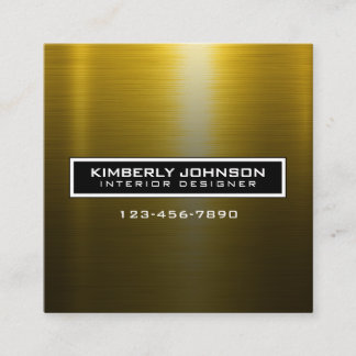 Elegant Flower Design Minimalist Editable Square B Fyrkantigt Visitkort