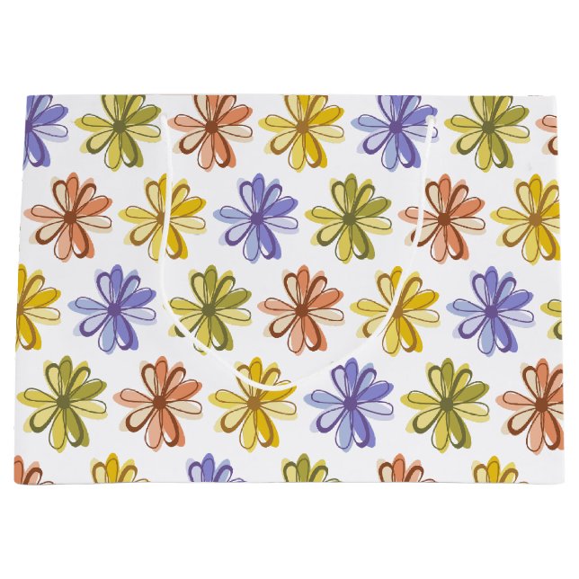 Elegant Flower Mönster (Framsidan)