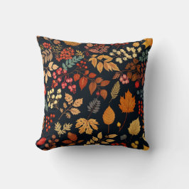 Elegant Flowers Mönster Cushion Kudde
