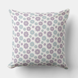 Elegant Flowers Seamless Mönster Pillows Kudde