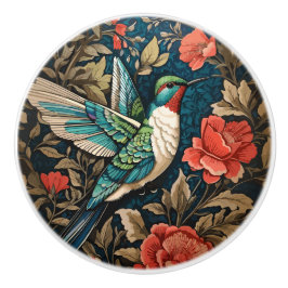 Elegant Flygande Kolibri William Morris Inspirerad Knopp
