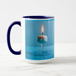 Elegant Flytande Ljus Mugg