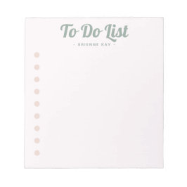 Elegant för att göra lista över Namn-mallens munst Anteckningsblock