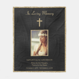 Elegant för att överbrygga minnet i våra hjärtan fleecefilt