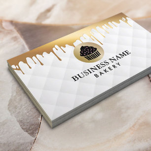 Elegant för betäckning av bakverk Cupaka Logotyp Visitkort