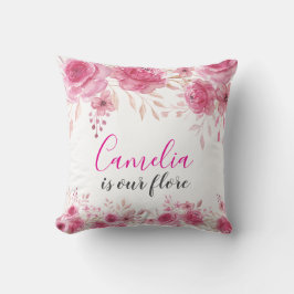 Elegant för Blommigt, Dekorativ kudde för babysko