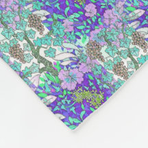 Elegant för blommönster av vintage av druvblommor