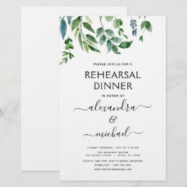 Elegant för budgetrepetition: Middag Foliage Green
