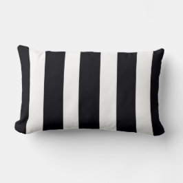 Elegant för det moderna Trendiget Black & White St Lumbarkudde