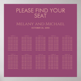 Elegant för enkelt minimalistiskt trendig från Cas Poster