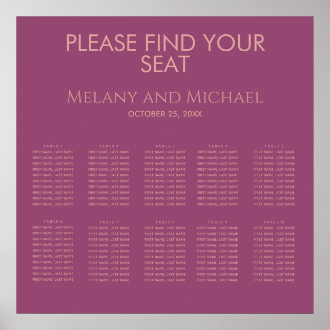 Elegant för enkelt minimalistiskt trendig från Cas Poster (Framsidan)