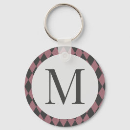 elegant för färgad-rhombus nyckelring