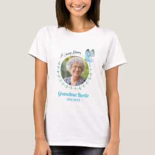 Elegant för fotoIn-Loving Memory Rembering T Shirt