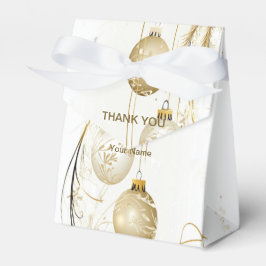 Elegant för Julfest av Golden Ornament-julen Presentaskar