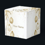 Elegant för Julfest av Golden Ornament-julen Presentaskar<br><div class="desc">Eleganten Favoritrutor för Golden Ornament-julens Julfest. Unik,  vacker utformning av snyggten. Lätt att vara personlig. Teckensnittet stil,  storlekt och färg kan ändras. Matchande objekt är tillgängliga.</div>
