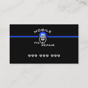 Elegant för Mobile Reparation Visitkort