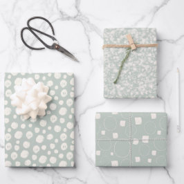 Elegant för Neutralt av Grönt, Chic Abstrakt Mönst