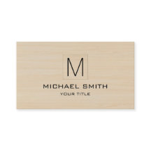 Elegant för Professionell av trägrain, Monogram #9