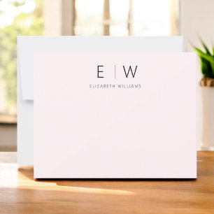 Elegant för  Rosa Modern Minimalistisk Tack