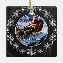 Elegant för snyggt - enkel Vintage - jul i familje Julgransprydnad Keramik