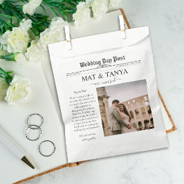 Elegant för tidningen Bröllop Tack Classic