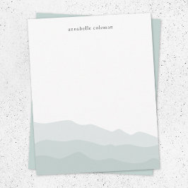 Elegant för vattenfärgsfärgspets - färgsfärgsfärgs anteckningskort