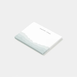 Elegant för vattenfärgsfärgspets - färgsfärgsfärgs post-it block