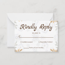 Elegant för vit Blommigt OSA kort Enkel OSA