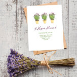 Elegant Förändring av adress | Meddelande om Flytt Vykort<br><div class="desc">Elegant Lavender | Meddelande om Flytta. Det här är ett redo för mall där du kan lägga till information i.</div>