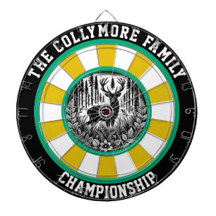 Elegant Forest Hjort med mål Darttavla