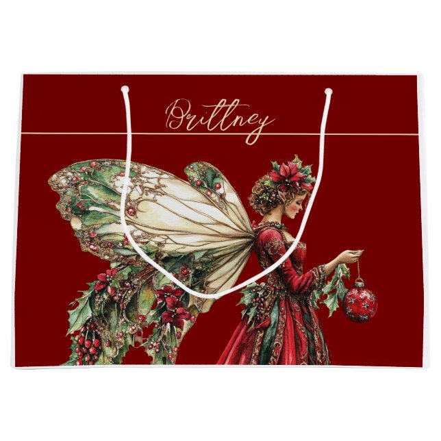 Elegant  Forestcore Christmas Fairy (Framsidan)