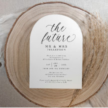 Elegant förlovningsfest Svart och Vitt