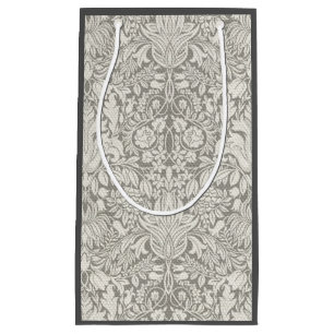 elegant formell vit damm snöre brocade