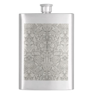 elegant formell vit damm snöre brocade fickplunta