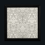 elegant formell vit damm snöre brocade minnesask<br><div class="desc">Damask snöre - vit på vitt - Det här är en enkel vit lacy-dammkonstruktion.</div>