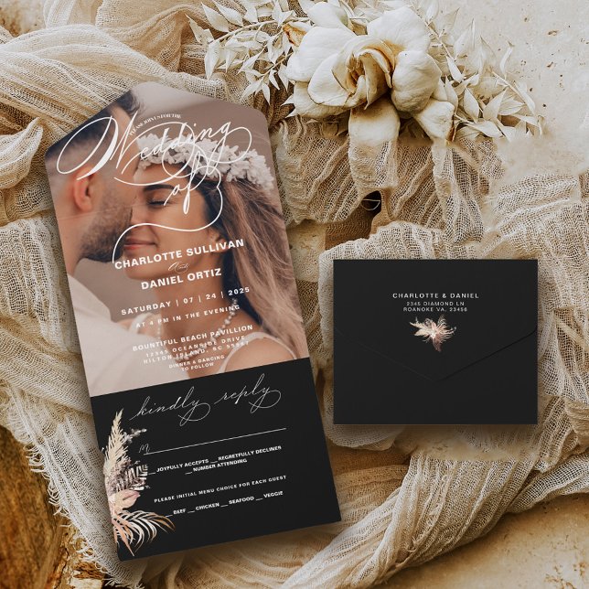 Elegant försegling och Skicka Boho | BRÖLLOP | (Skapare uppladdad)