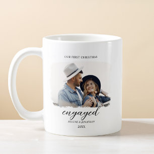 Elegant första julhelgen - Engagerat fotominimum Kaffemugg