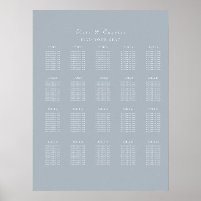 Elegant Foto ram Qr-kodsdiagram Poster (Framsidan)