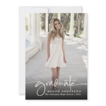 Elegant-fotomeddelande studenten