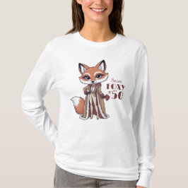 Elegant Fox 50:e Födelsedagsfesten | Proxy vid 50 T Shirt