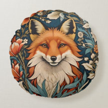 Elegant Fox William Morris Inspired Blommigt