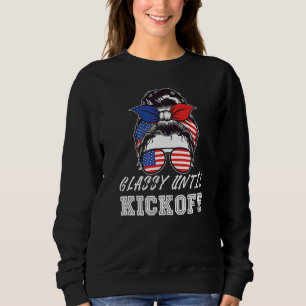 Elegant fram tills avspark Amerikansk fotboll Flic T Shirt