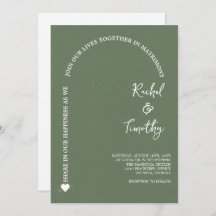 Elegant Framed in Faith Gräsmatta Bröllop