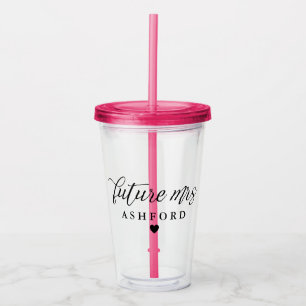 Elegant framtida fru kaffe manus take away mugg