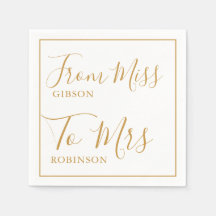 Elegant från miss till Mrs Möhippa Guld