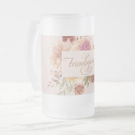 Elegant Friendsgiving Underhållning Frostat Ölglas