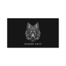 Elegant frisörsalong Silver Wolf Barber Pole