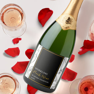 Elegant Fruktmousserande persikor Vin Black Label