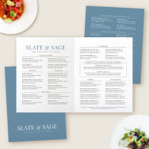 Elegant fullständig måltid Lyxig restaurang Blå