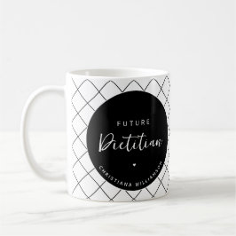 Elegant Future Dietitian Personlig Kaffemugg
